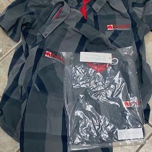 Red Bull Distribution uniform shirts